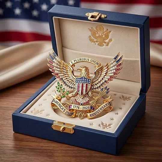 US America 250th Anniversary Brooch 🦅（Big Sale）