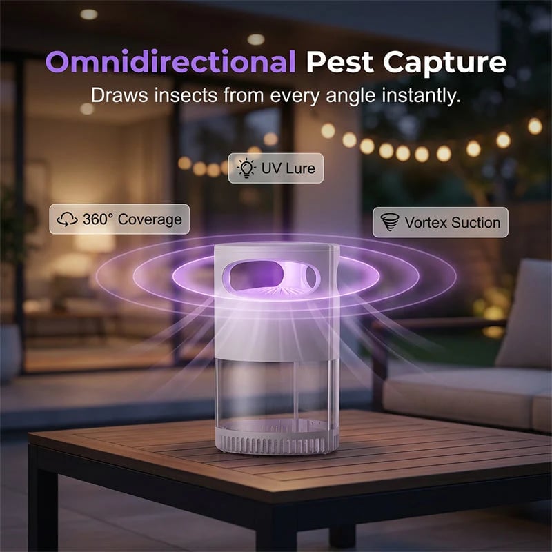 🦟🔥LAST DAY SALE 58% OFF-Mosquito Killer Lamp – quiet, USB, chemical-free. 50K+ sold! 🔇🌙
