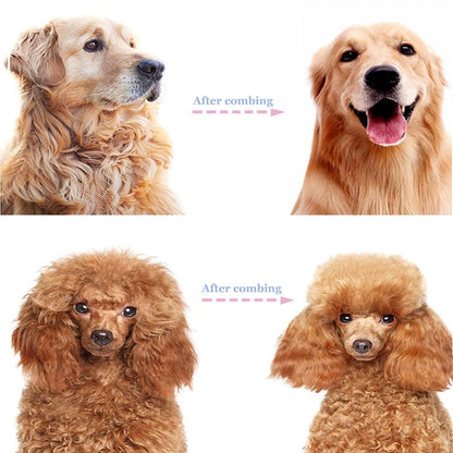 🐾 Professional Deshedding Tool for Dogs & Cats – Gentle, Efficient & Fur-Free Home ✨💖（Big Sale）
